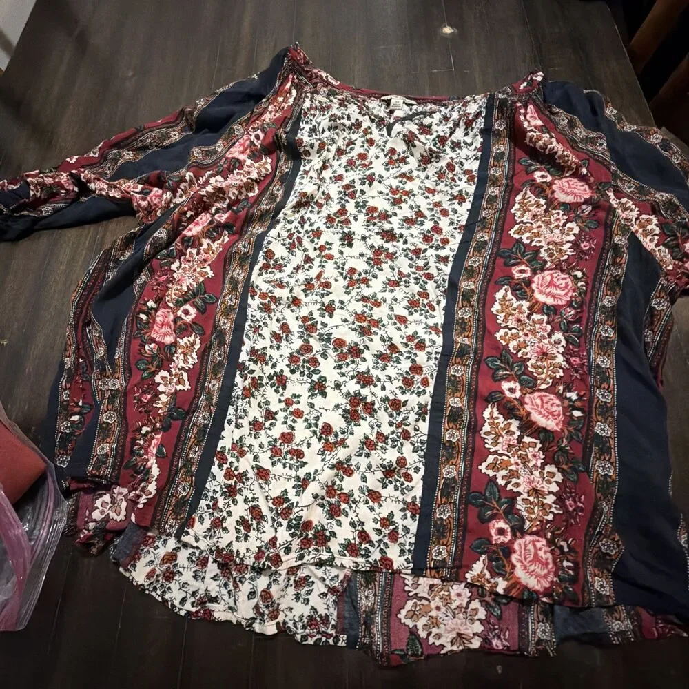 Women’s 3x 4x Mixed Lot Of 4 Plus Size Tops Blouse
